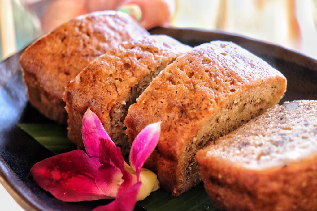 Banana bread courtesy of Koloa Landing Resort