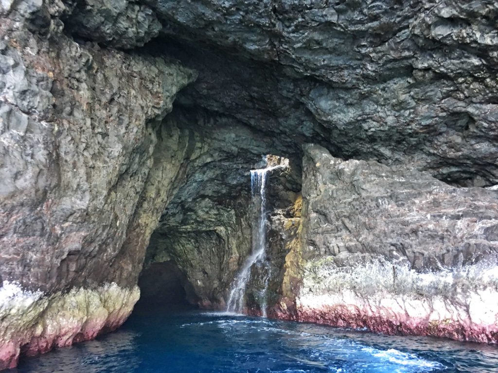 Na Pali Coast sea cave